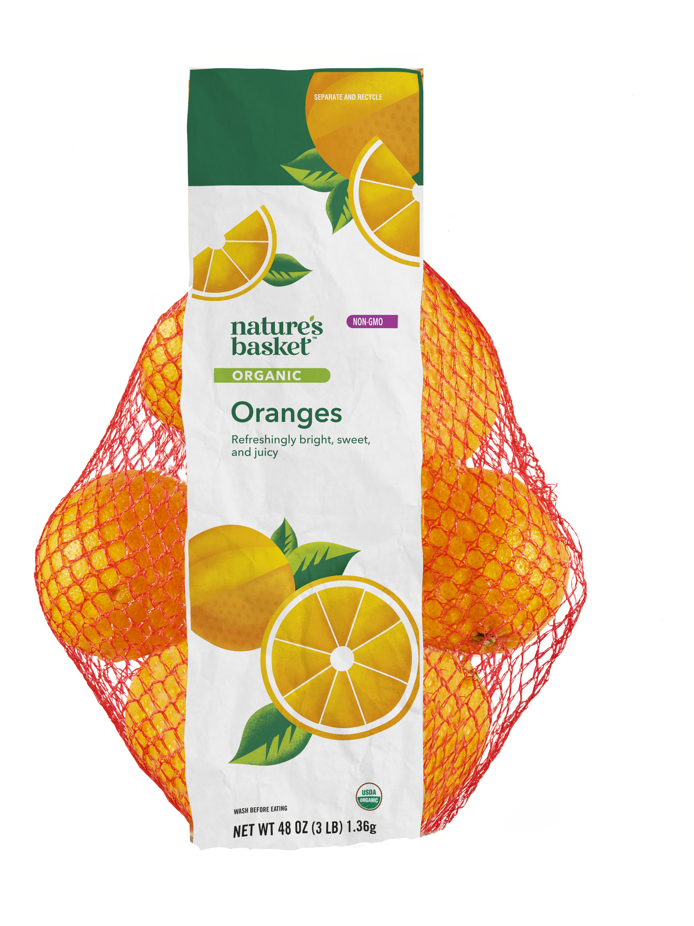 Nature's Basket Oranges, Organic | Giant Eagle | Because It