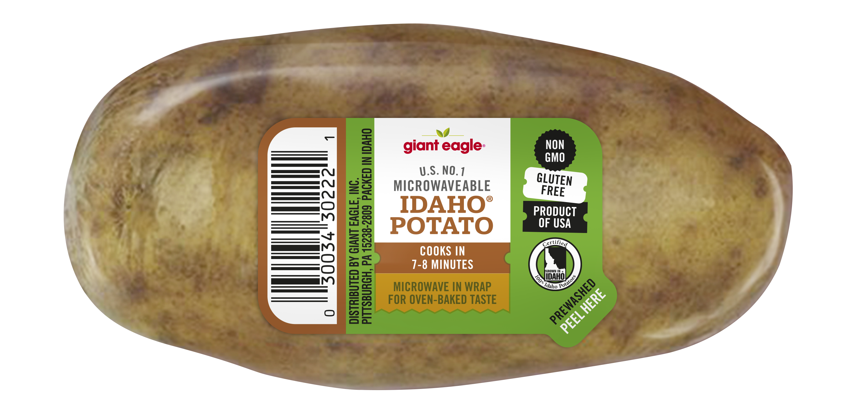 Giant Eagle Microwave Idaho Potato | Giant Eagle | Because It