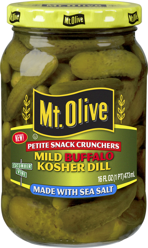 Mt Olive Buffalo Kosher Petite Snack Cruncher Pickles | Giant