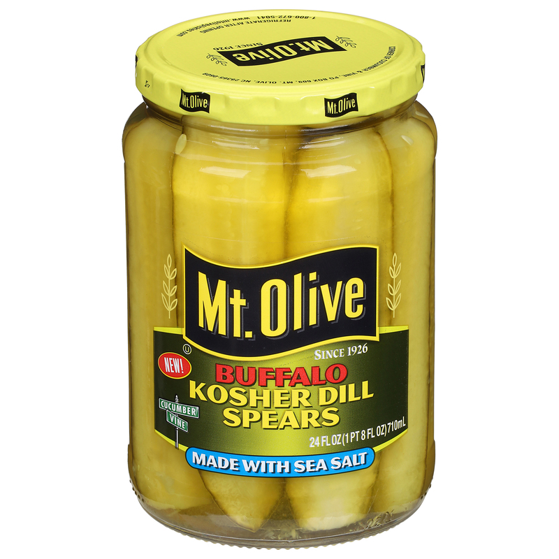 Mt Olive Buffalo Kosher Dill Pickle Spears | Giant Eagle | Because