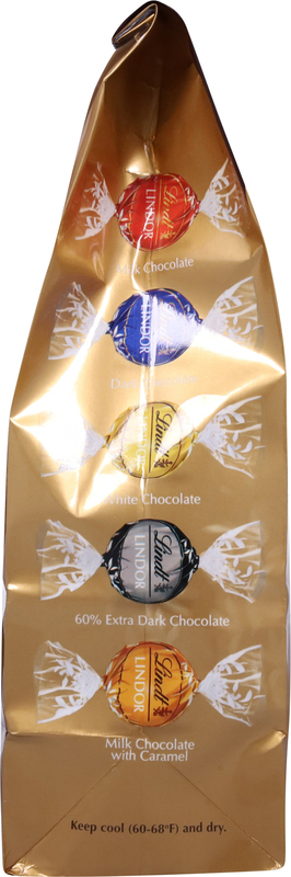 Lindt LINDOR Assorted Chocolate Candy Truffles, Chocolates with