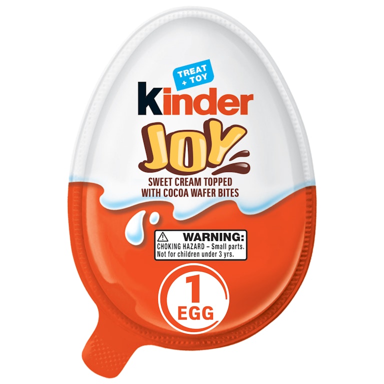 Kinder Joy Treat Plus Toy, Sweet Creams and Cocoa Wafers