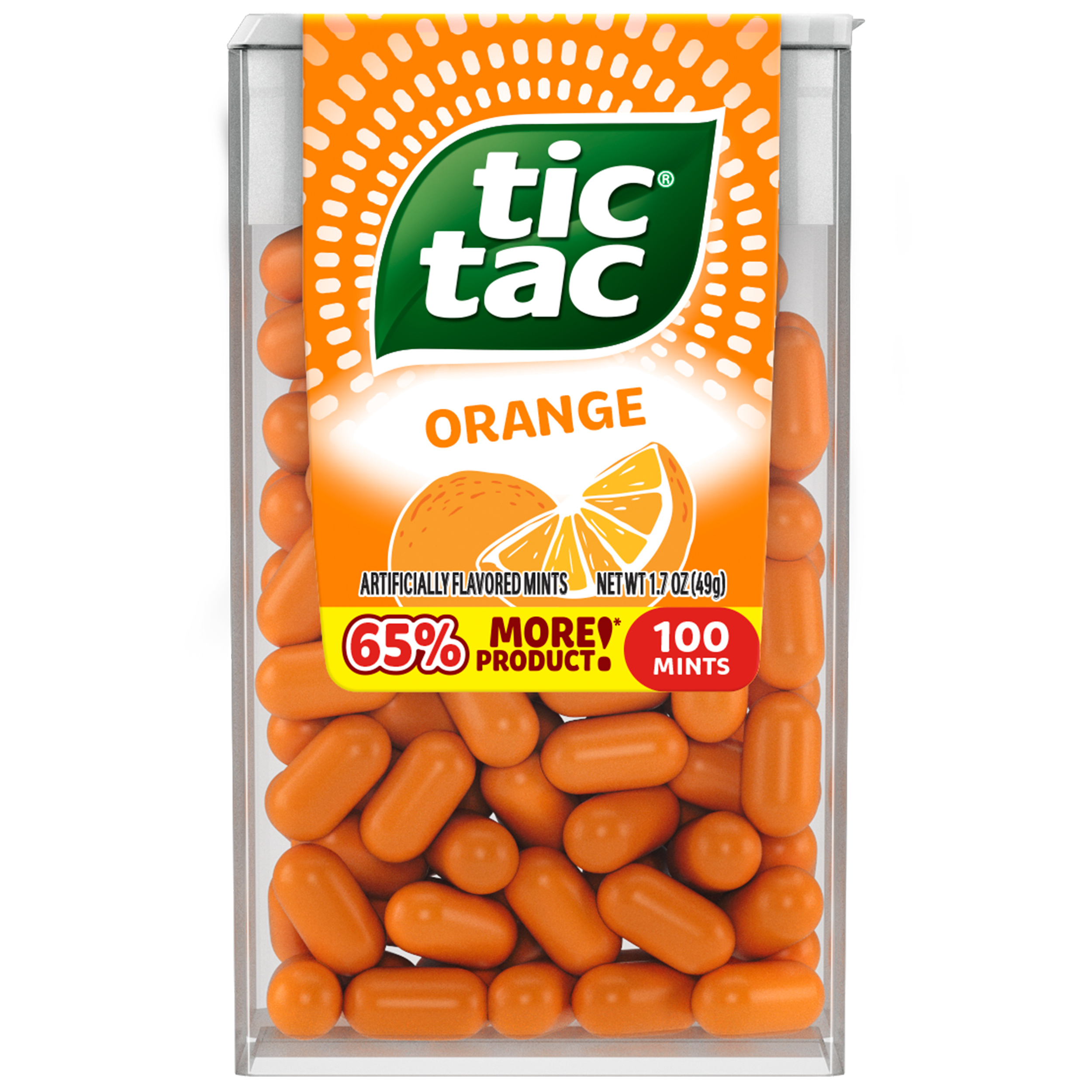 Tic Tac Orange Mints, On-The-Go Refreshment, 1.7 oz | Giant Eagle