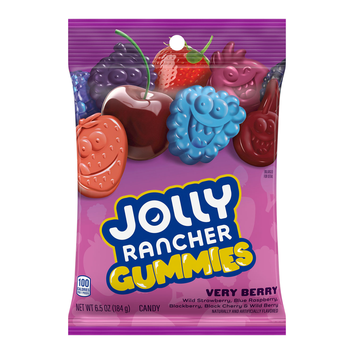 JOLLY RANCHER Gummies Very Berry Assorted Fruit Flavored Candy Bag