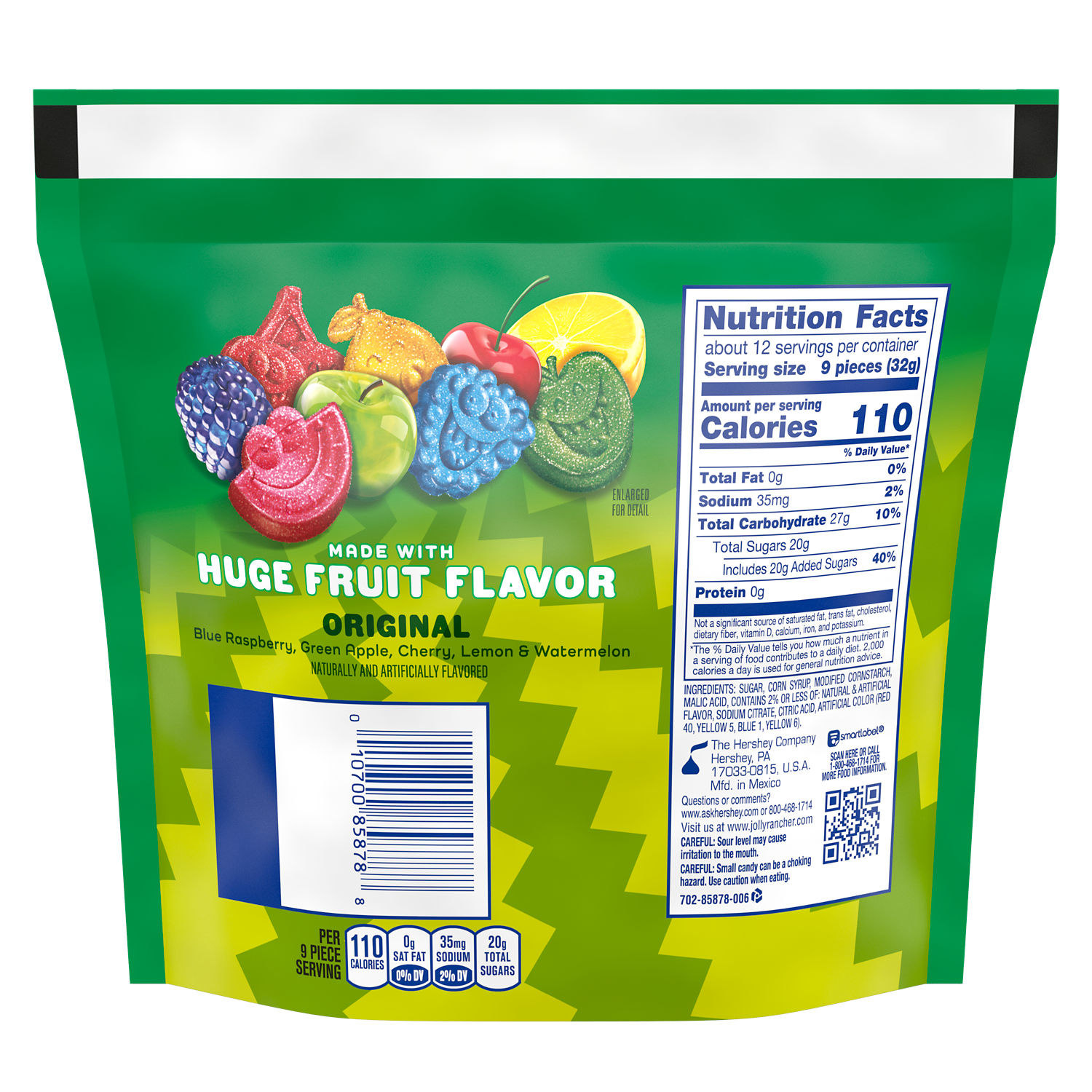 JOLLY RANCHER Sour Gummies Assorted Fruit Flavored Candy