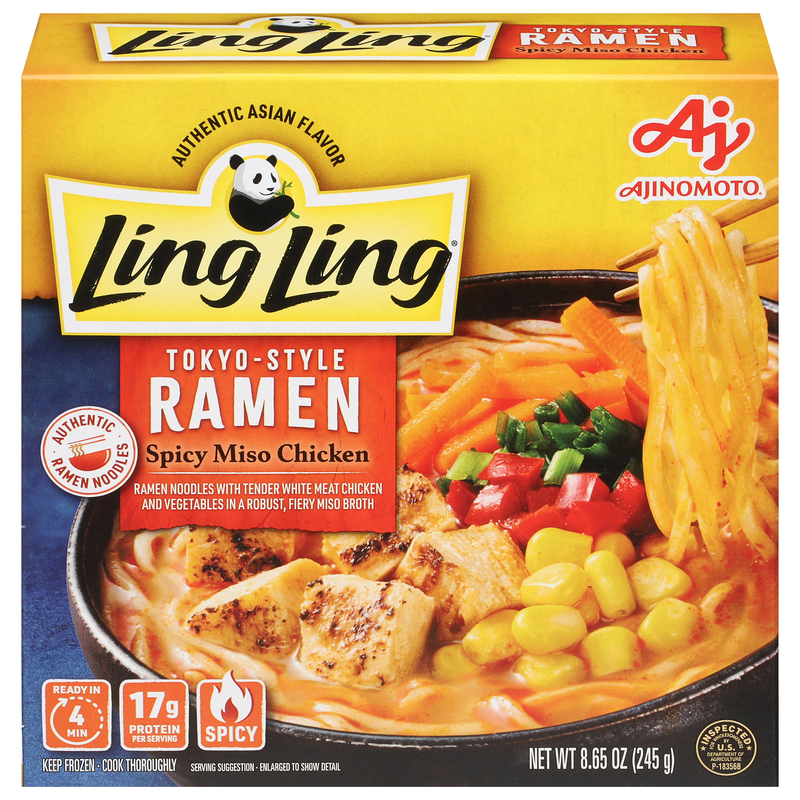 Ling Ling Ramen, Spicy Miso Chicken, Tokyo-Style | Giant Eagle