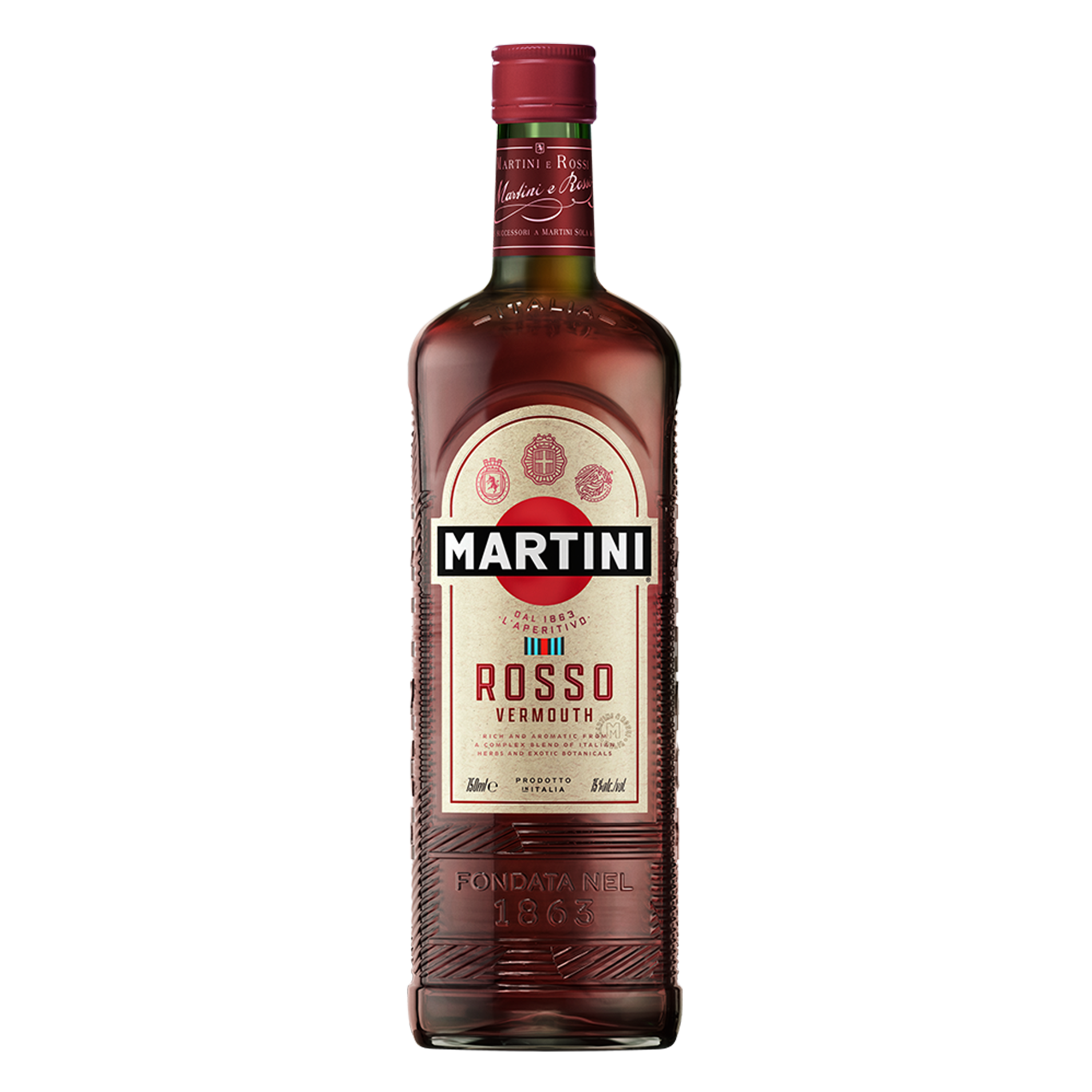 Martini & Rossi Rosso Vermouth Cocktail Mixer 15% 75Cl/750Ml