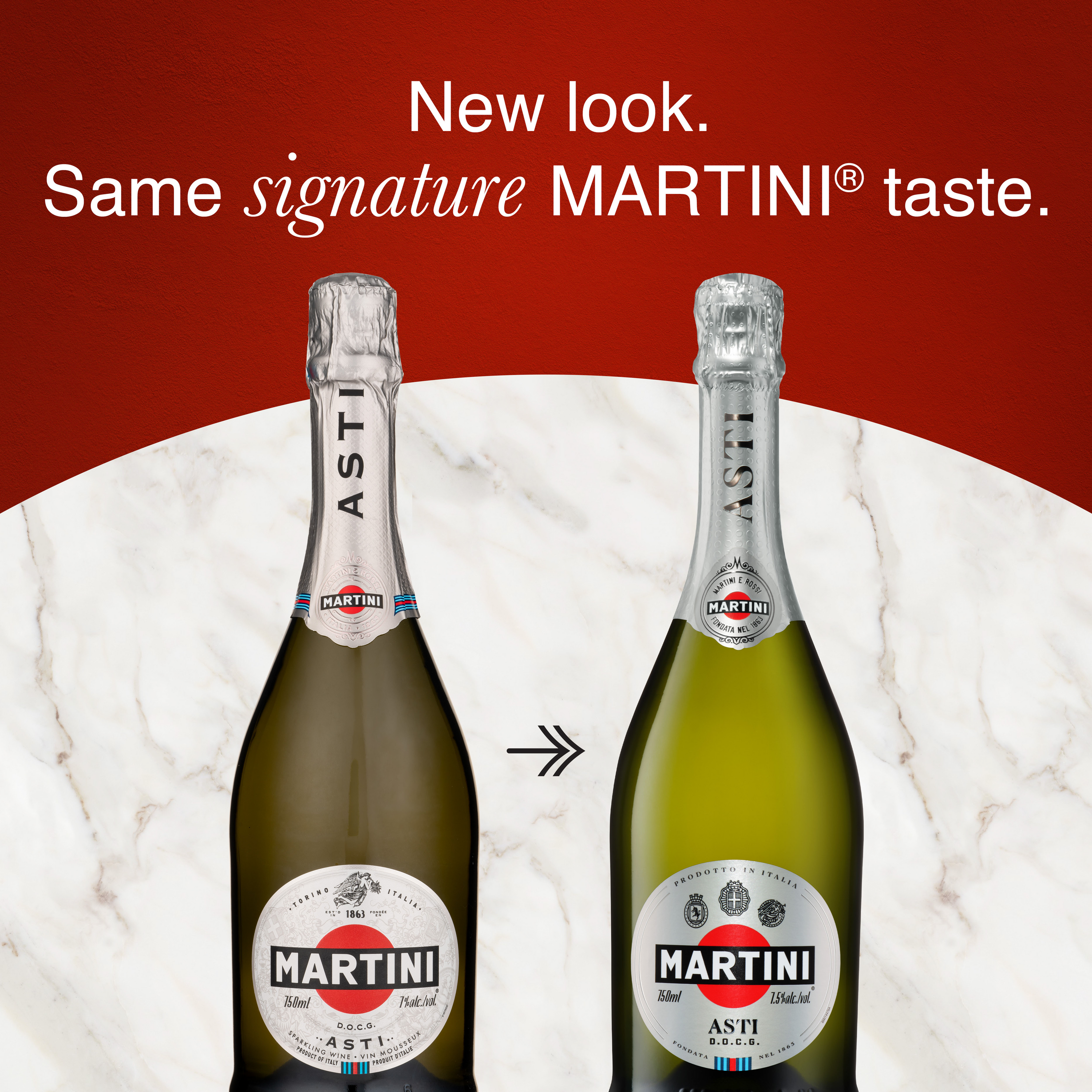 Martini & Rossi Asti Sparkling Wine 7.5% 75Cl/750Ml | Giant Eagle