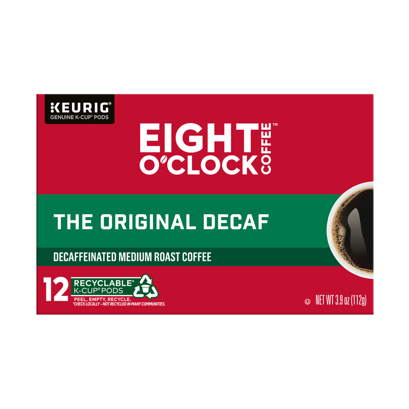 Eight O'Clock Coffee Decaffeinated Medium Roast The Original Decaf