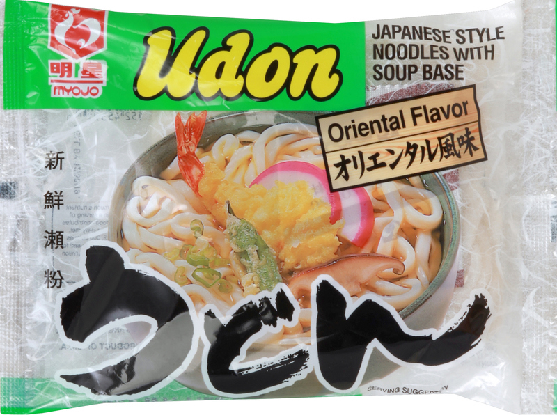 Myojo Udon, Oriental Flavor, Japanese Style Noodles with Soup Base