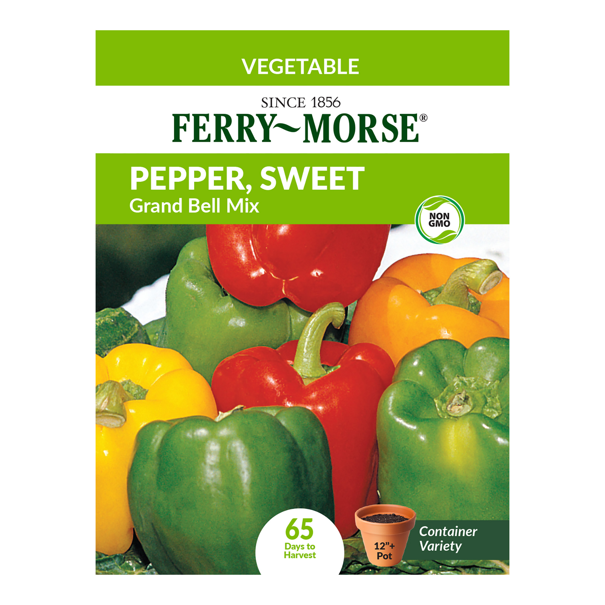 Ferry Morse Pepper Seeds, Grand Bell Mix, Organic | Giant
