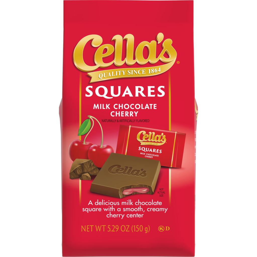 Cella'S Milk Chocolate Cherry Cream Filled Squares | Giant Eagle