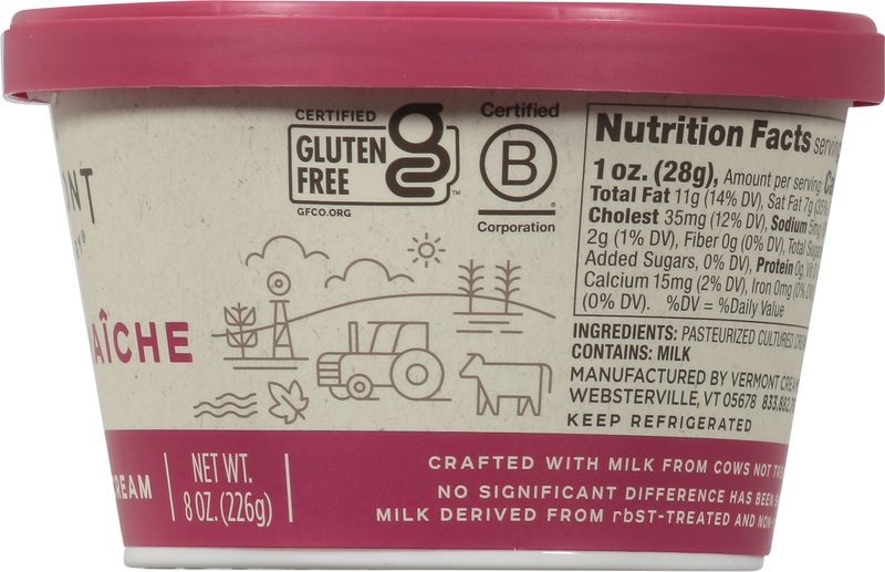 Vermont Creamery French-Style Creme Fraiche | Giant Eagle