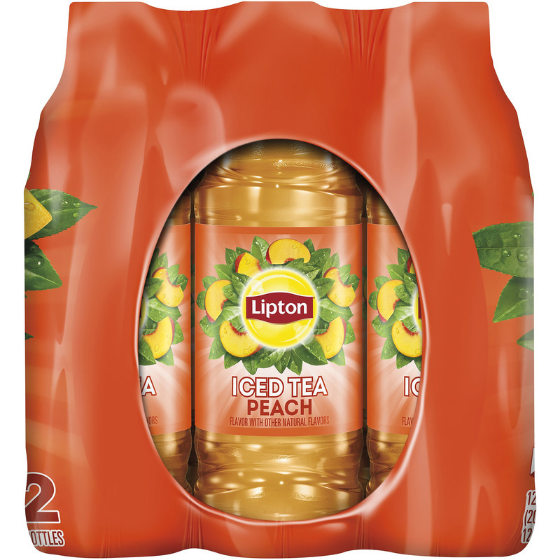 Lipton Iced Tea Peach Flavor 16.9 Fl Oz 12 Count Bottle | Giant