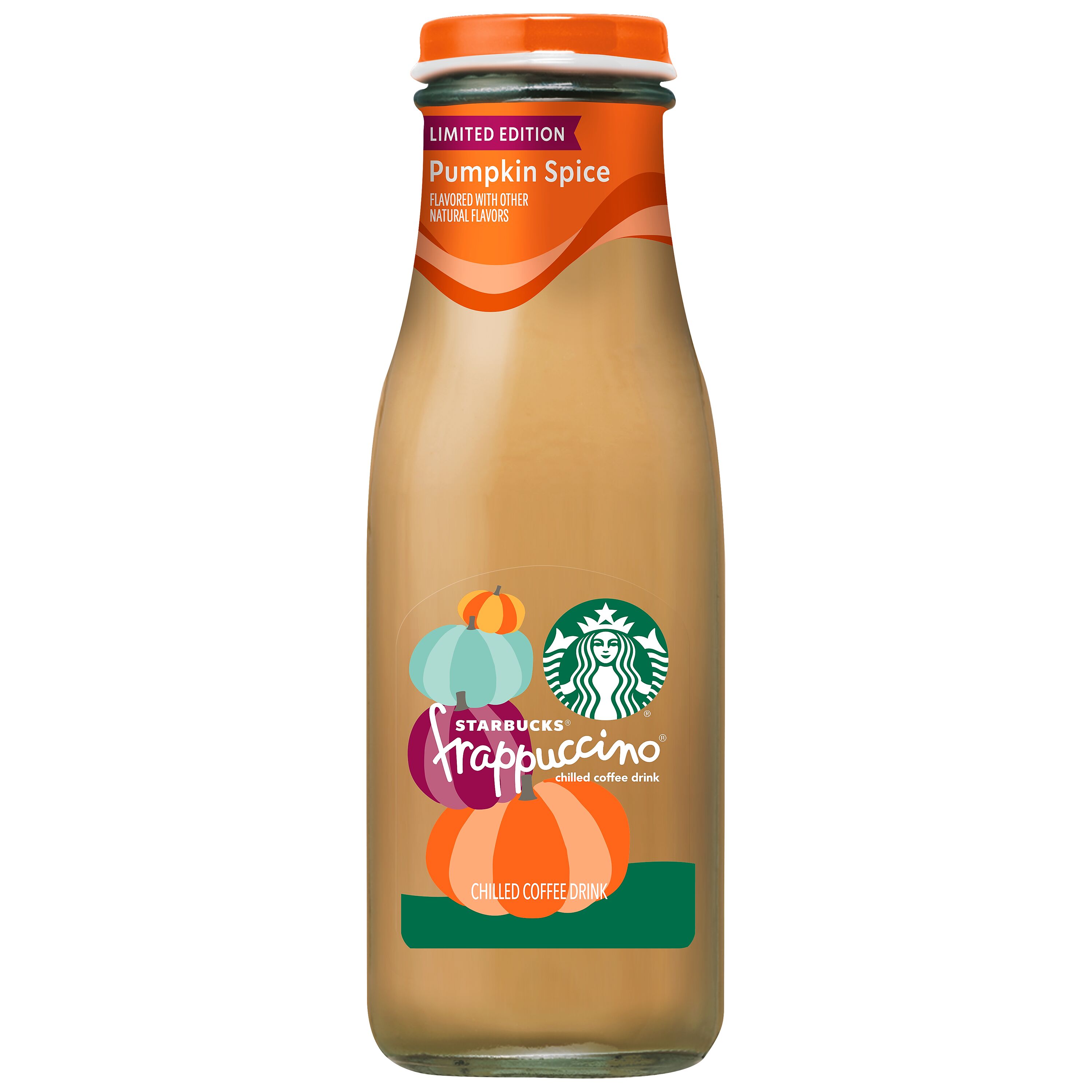 Starbucks Frappuccino Chilled Coffee Drink Pumpkin Spice 13.7 Fl