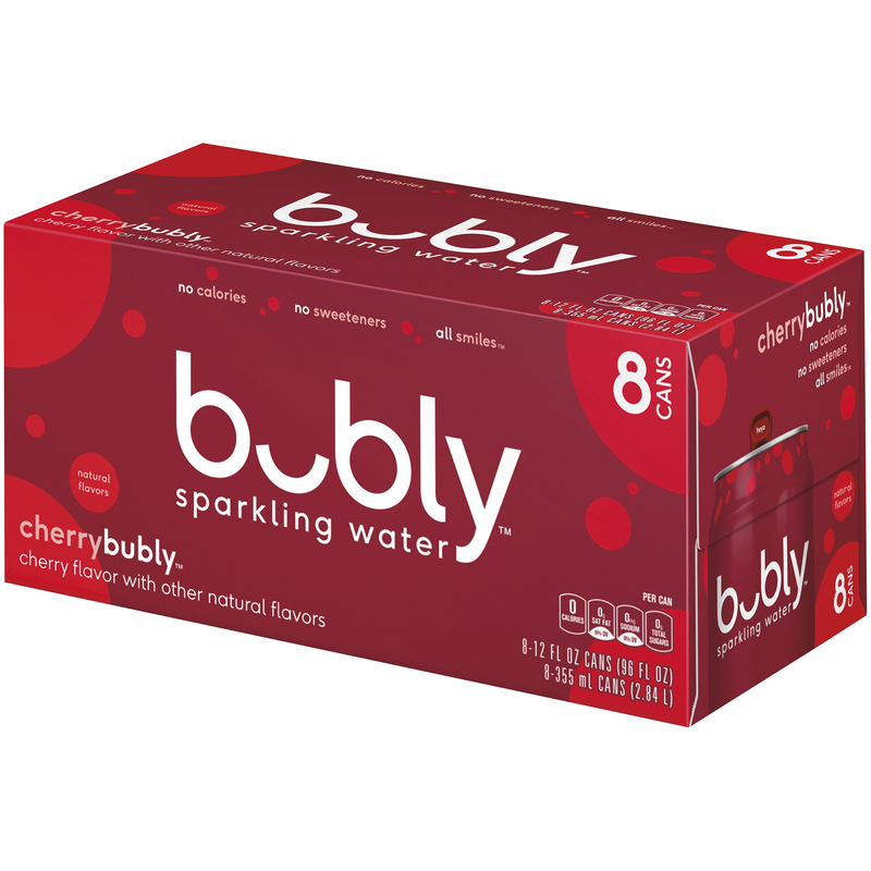 Bubly Sparkling Water Cherry | Giant Eagle | Because It Matters