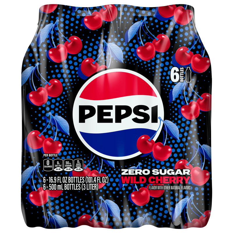 Pepsi Cola, Wild Cherry, Zero Sugar | Giant Eagle | Because It