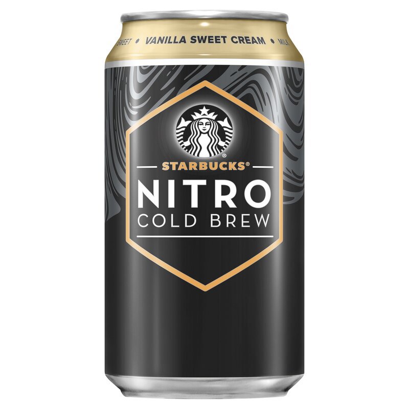 Starbucks Nitro Cold Brew Premium Coffee Drink Vanilla Sweet Cream