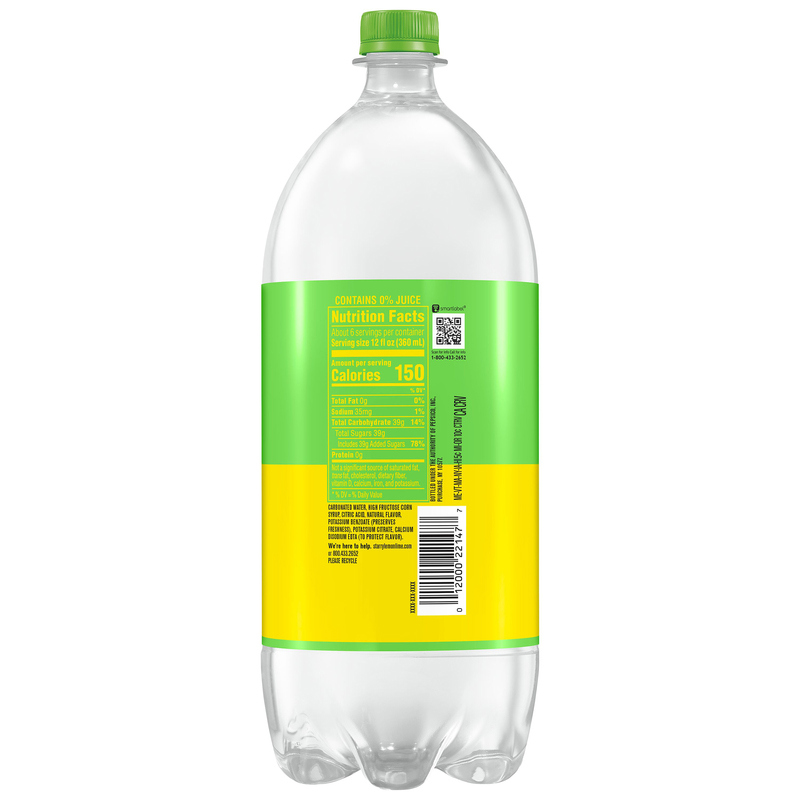 Starry Lemon Lime Soda, Caffeine Free | Giant Eagle | Because It