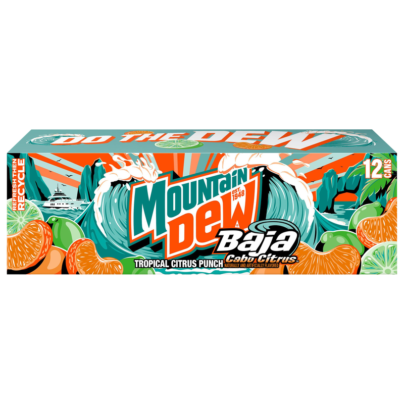 Mountain Dew Baja Cabo Citrus Soda | Giant Eagle | Because It