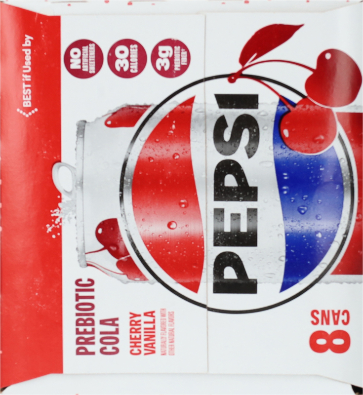 Pepsi Cherry Vanilla Prebiotic Cola | Giant Eagle | Because It