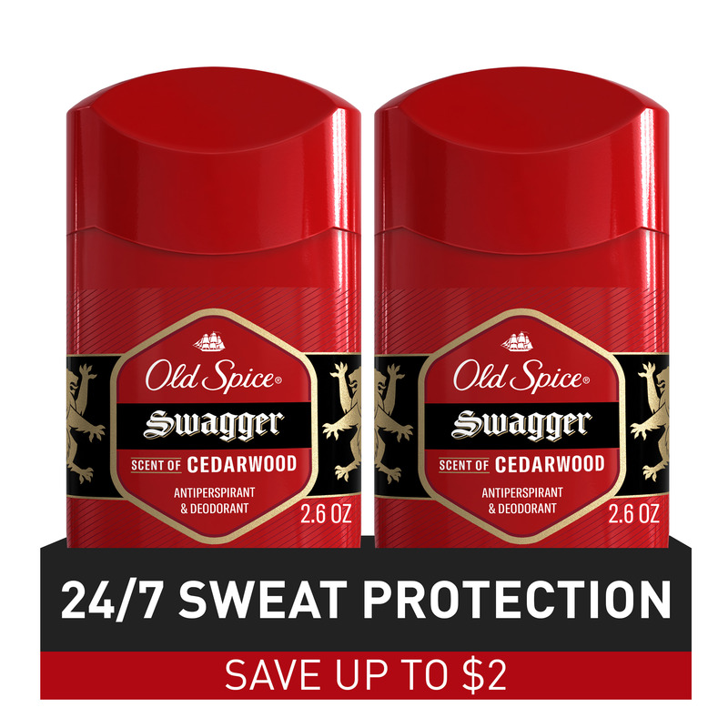 Old Spice Antiperspirant and Deodorant, Swagger, 2x 2.6 oz | Giant