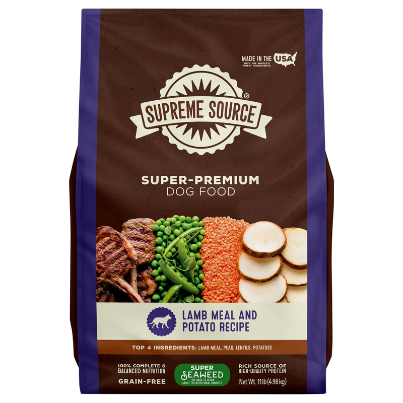 Supreme Source Dog Food, Super-Premium, Lamb Meal and Potato