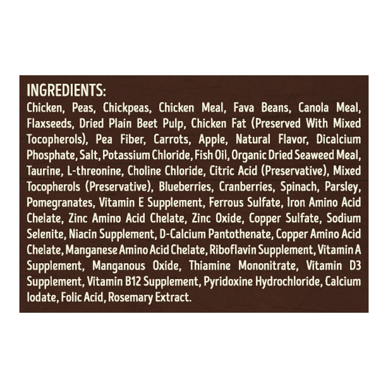 Supreme Source Super-Premium Grain Free Chicken, Apple & Carrot