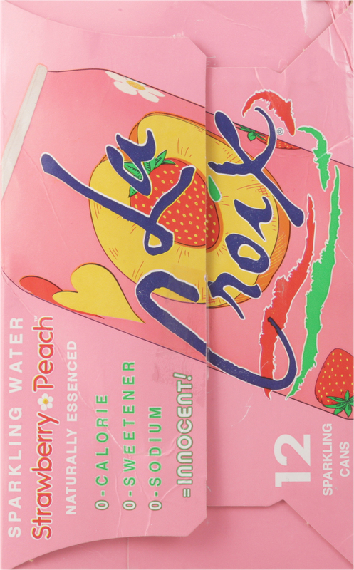 LaCroix Sparkling Water, Strawberry Peach | Giant Eagle | Because