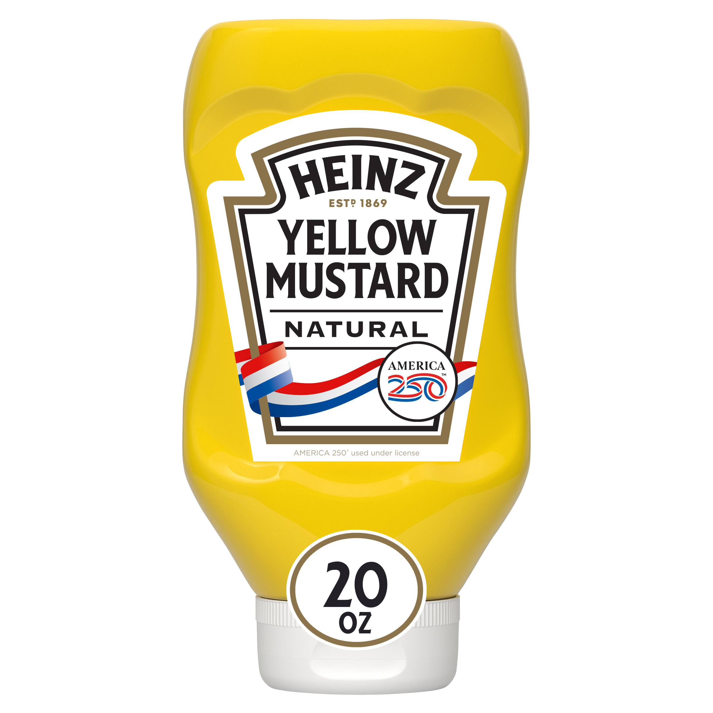 Heinz Yellow Mustard, 20 oz Bottle | Giant Eagle | Because It