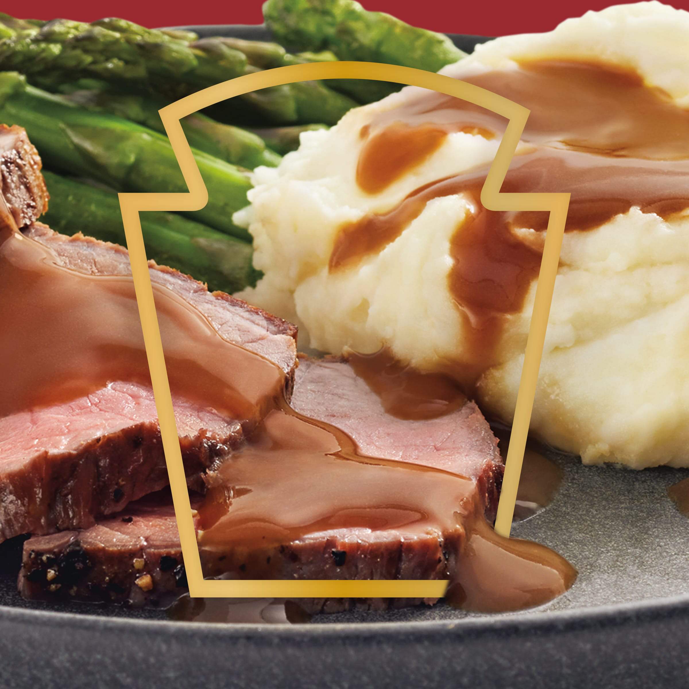 Heinz HomeStyle Beef Gravy Value Size, 18 oz Jar Giant Eagle