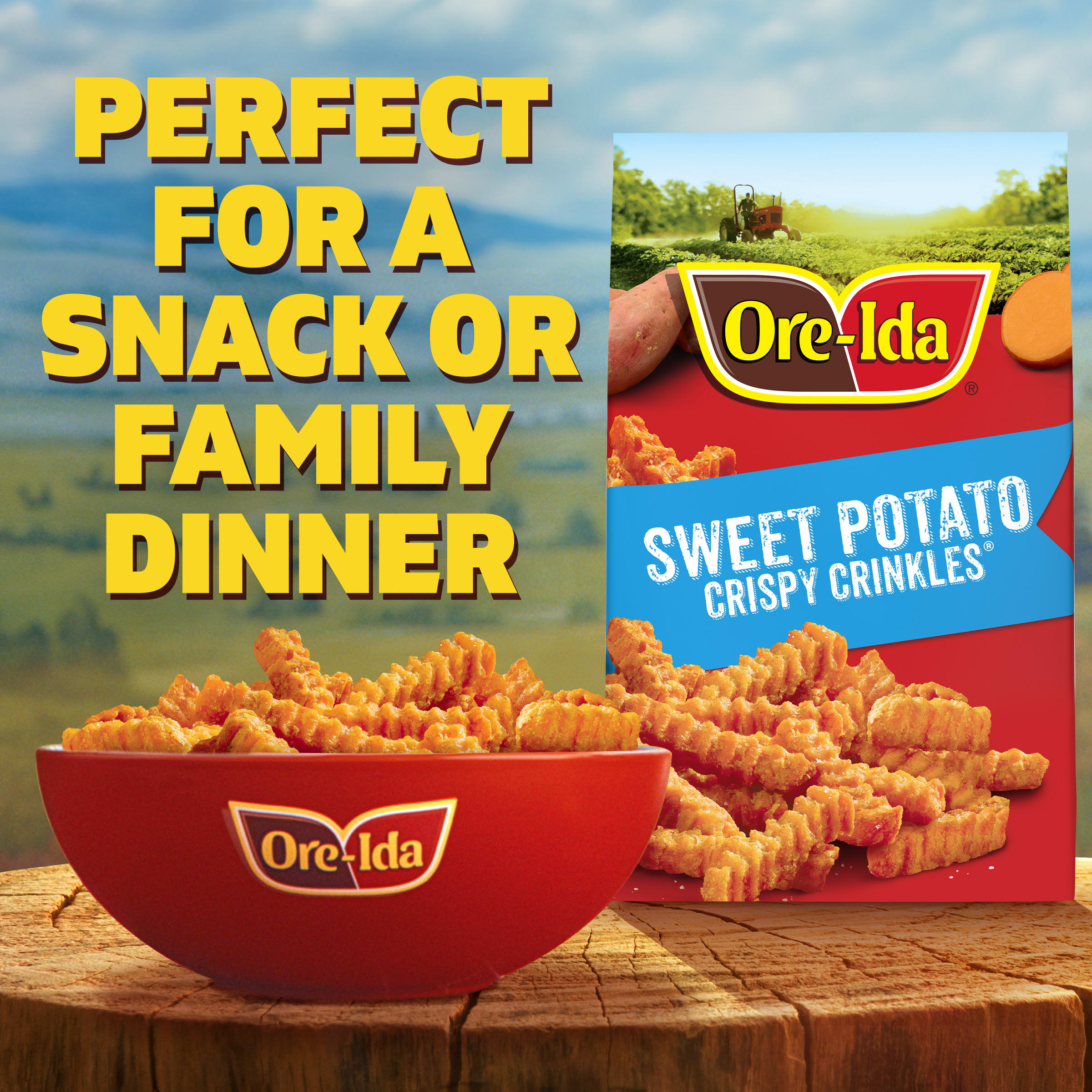 Ore-Ida Sweet Potato Crispy Crinkles French Fried Sweet Potatoes