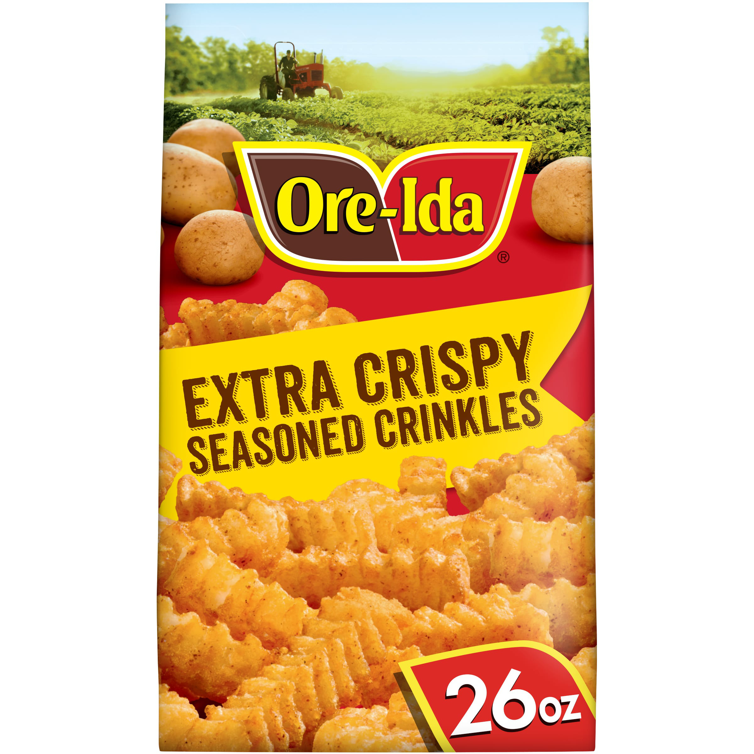 Ore-Ida Zesty Twirls Seasoned French Fries Fried Frozen Potatoes