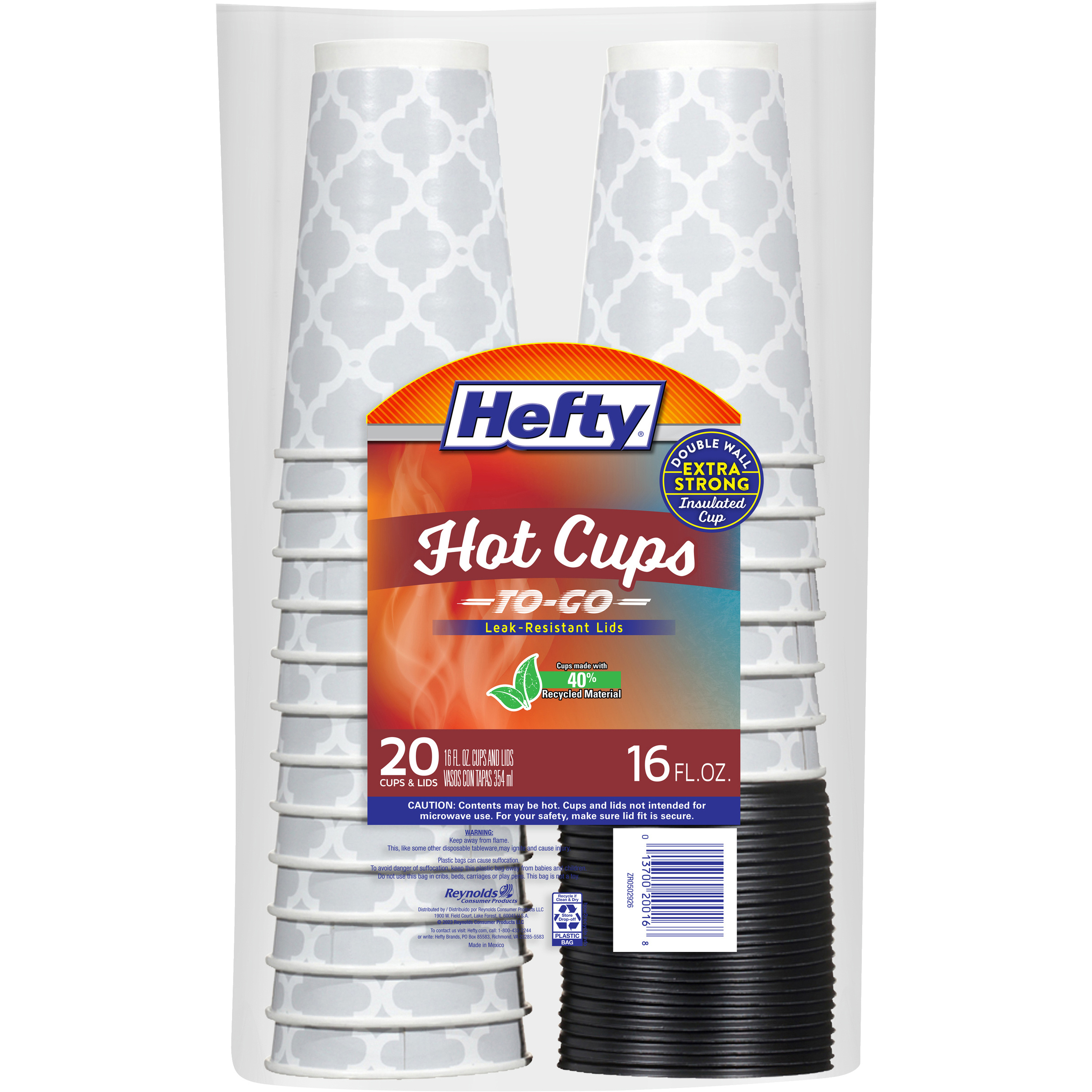 Hefty Disposable Coffee Cups with Lids, 16 Ounce, 20 Count | Giant Eagle |  Because It Matters | Grocery Store & Pharmacy