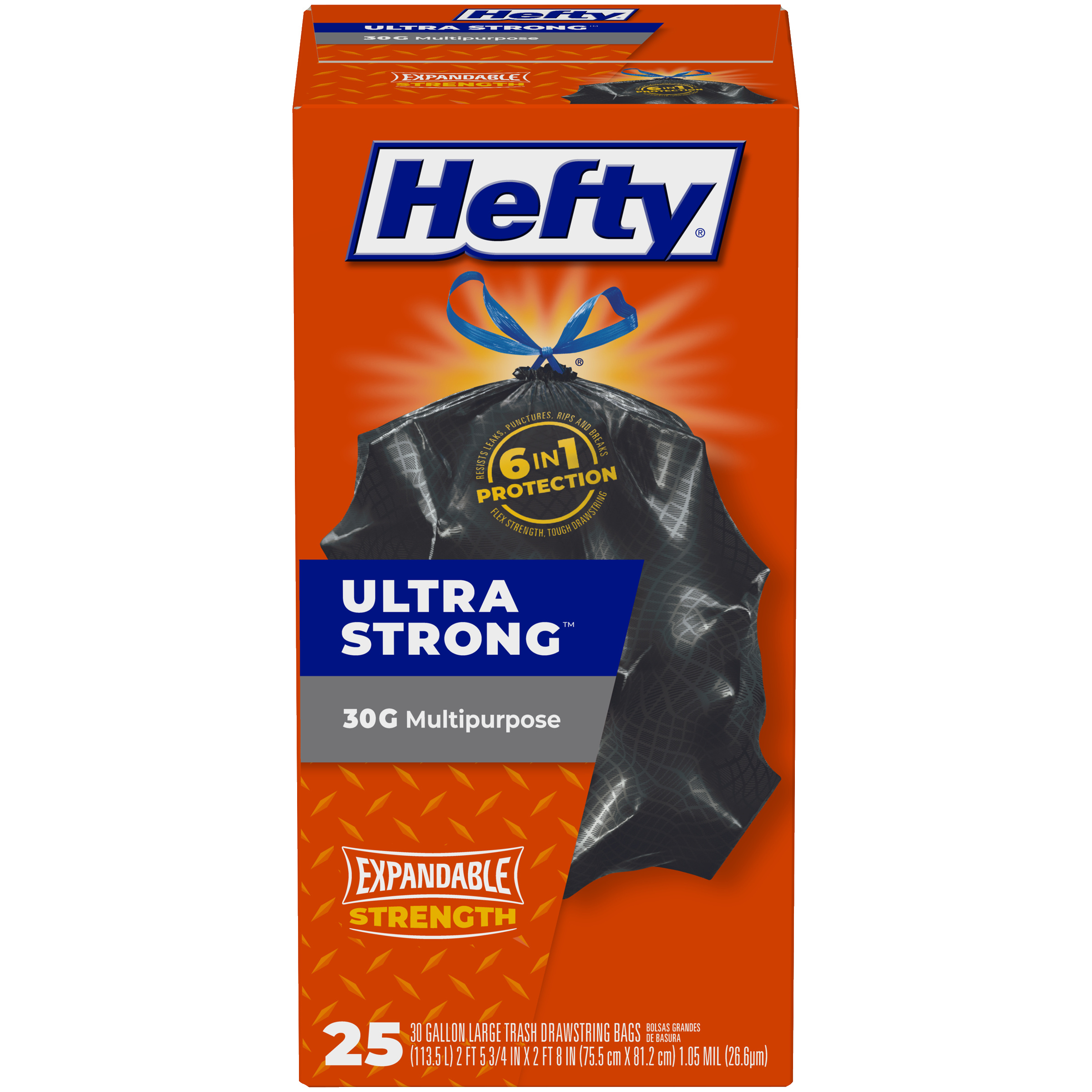 Customer Reviews: Hefty Ultra Strong Large Multipurpose Drawstring Trash Bags Scent Free 30 Gallon 14 Ct Prodid 315322 Reviews