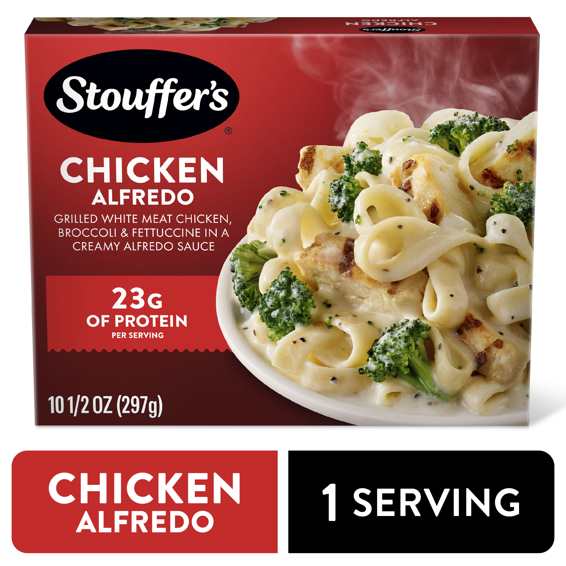Stouffer's Chicken Fettuccine Alfredo, Single Serve, Alfredo Pasta