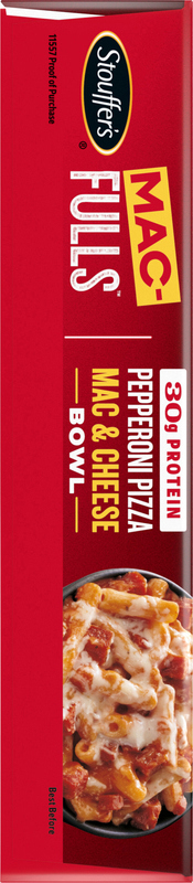 Stouffer's MAC-FULLS Pepperoni Pizza Mac and Cheese Frozen Meal