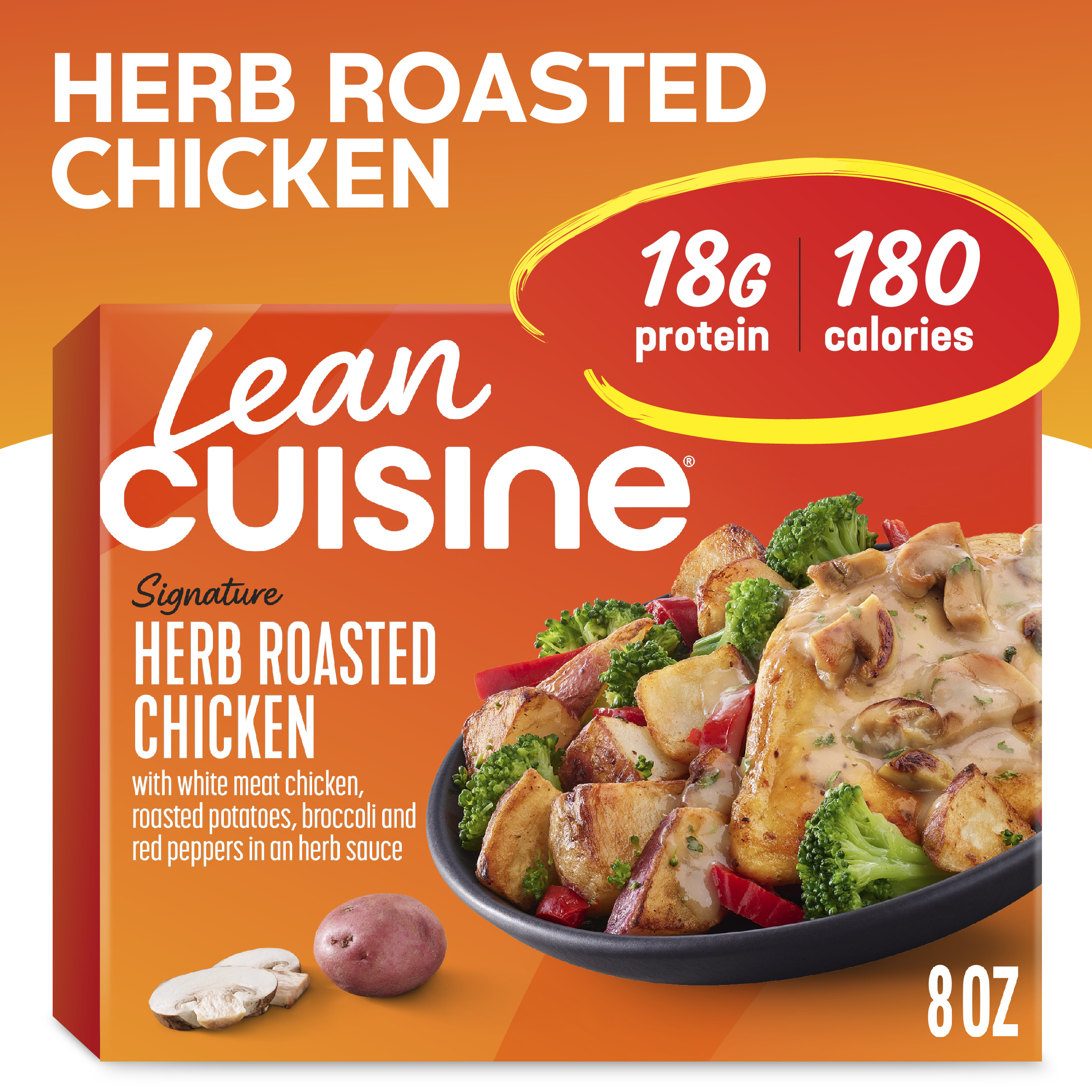 ダイエット食品 GRACELL Lean Cuisine Signature Herb Roasted Chicken, Frozen Lunch, Frozen