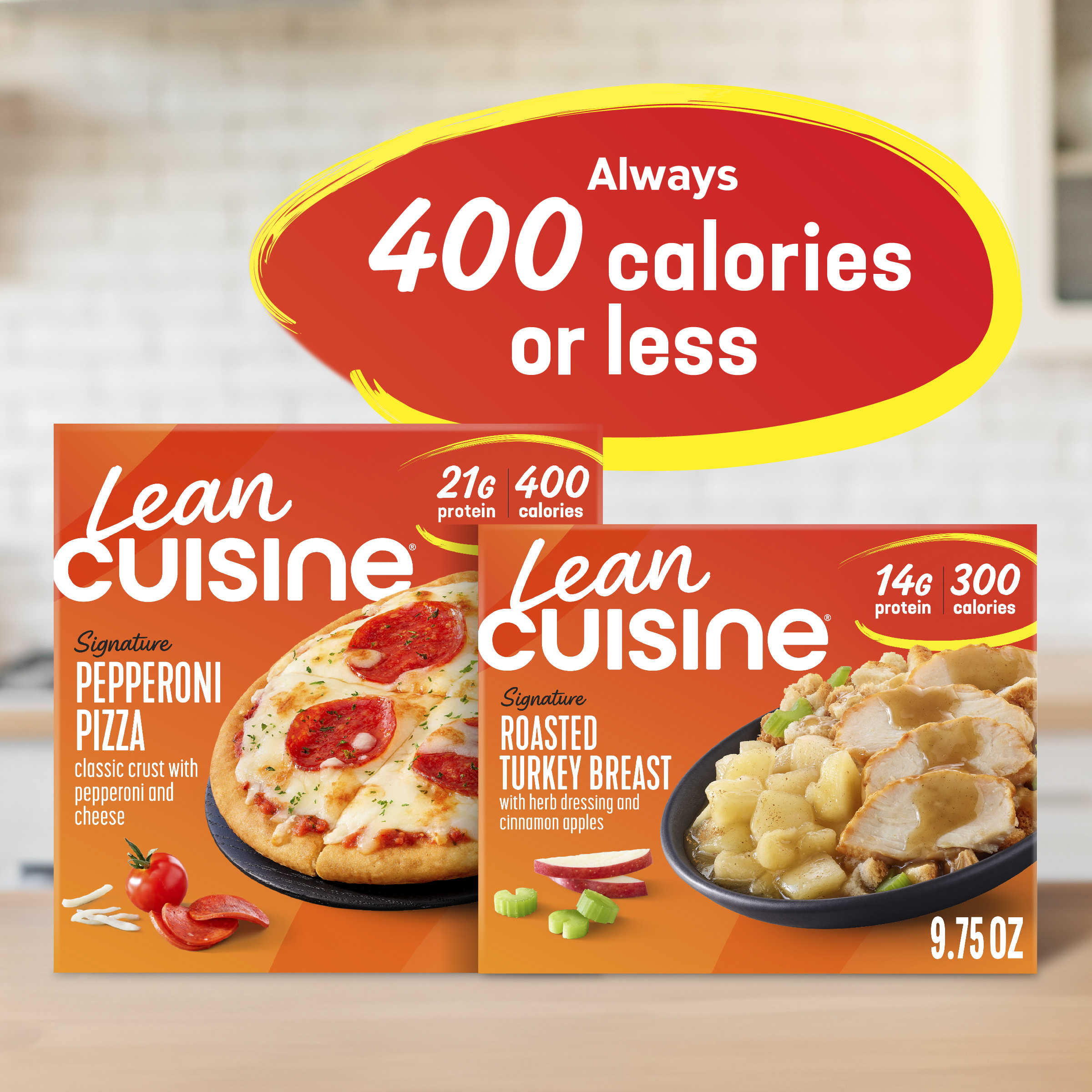 Lean Cuisine Signature Roasted Turkey Breast, Frozen Turkey Dinner