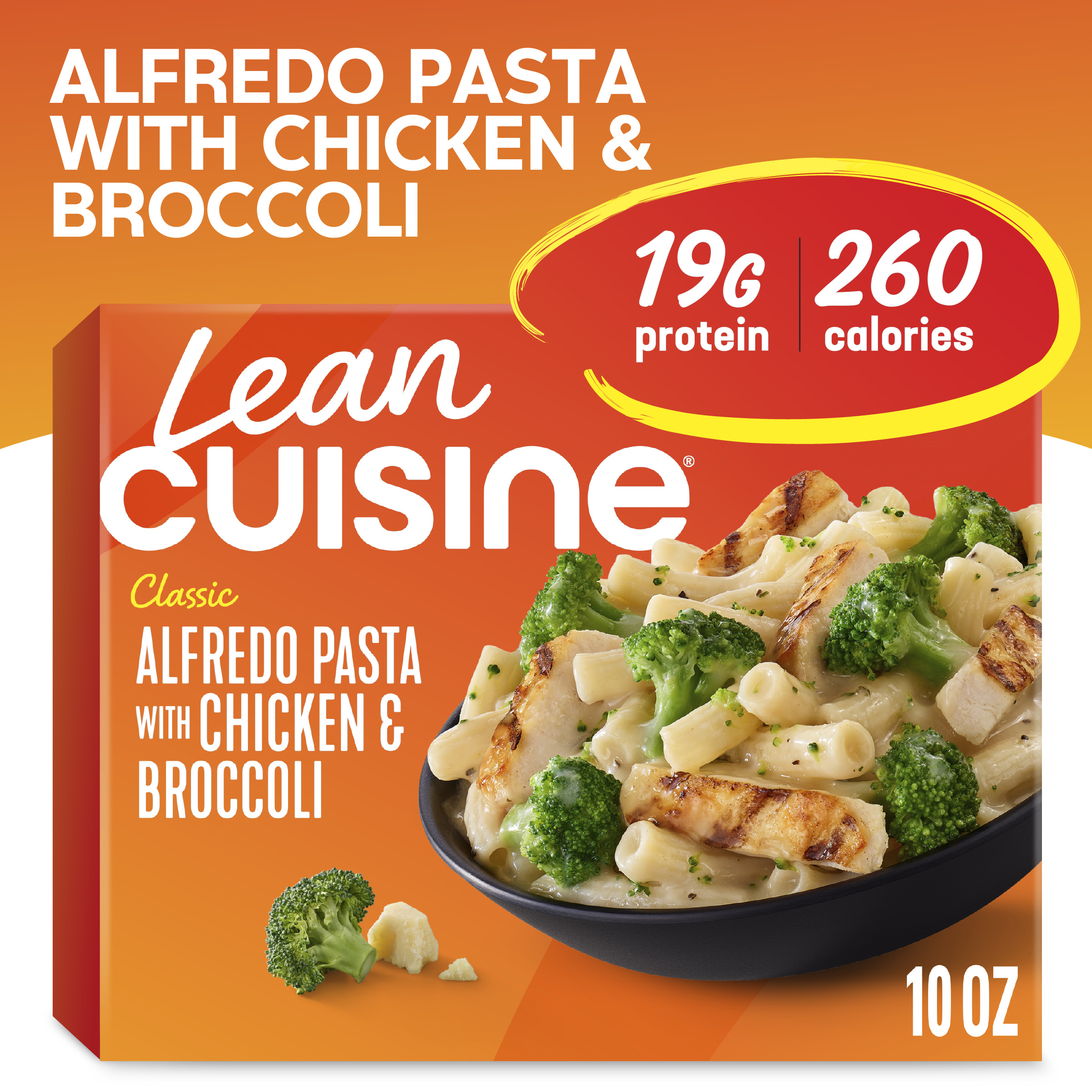 Lean Cuisine Alfredo Pasta with Chicken & Broccoli Frozen Meals