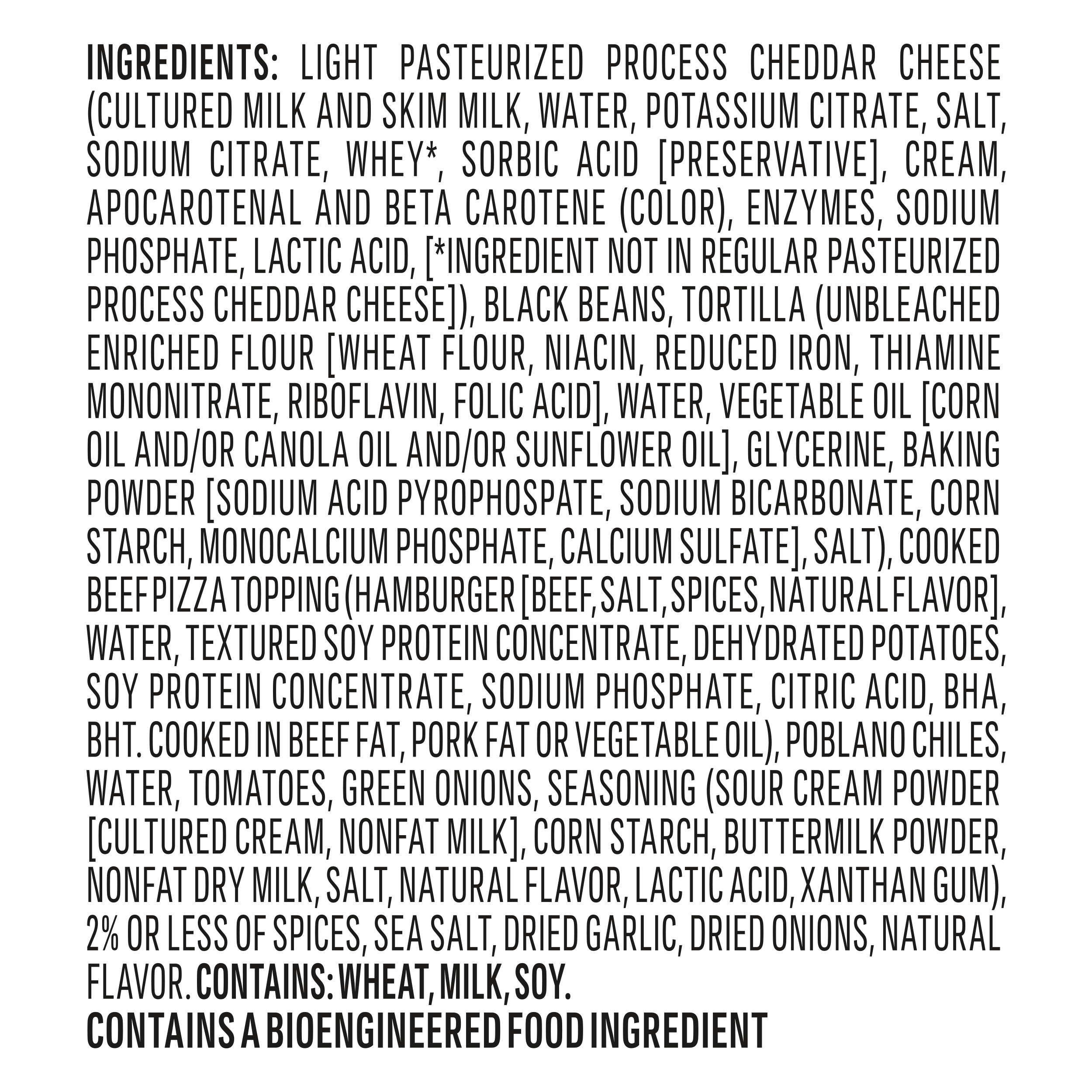Lean Cuisine Protein Kick Mexican Style Beef and Cheddar