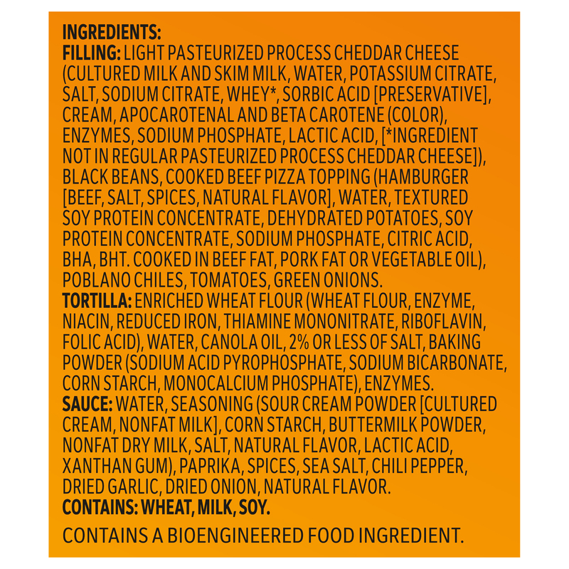 Lean Cuisine Protein Kick Mexican Style Beef and Cheddar