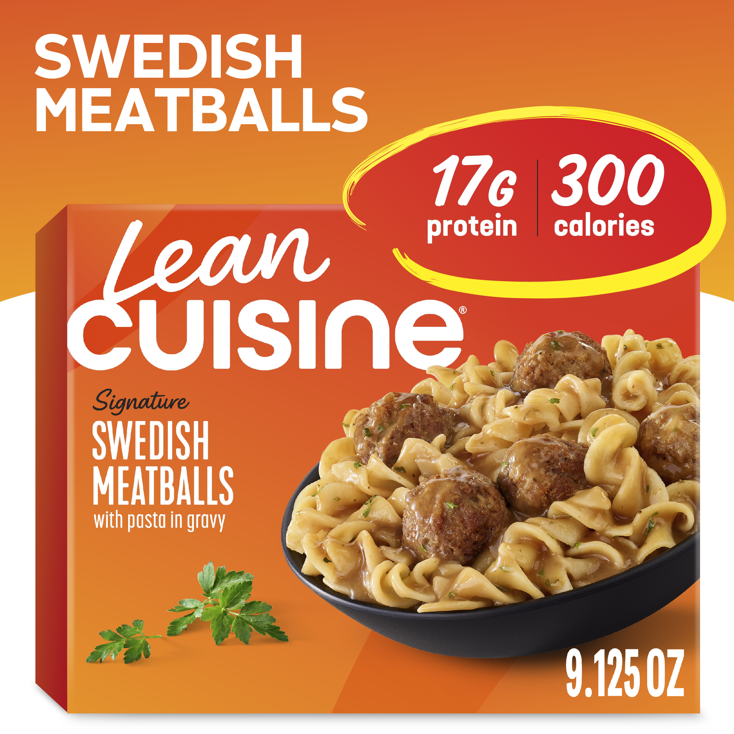 Lean Cuisine Signature Swedish Meatballs, Frozen Lunch, Frozen