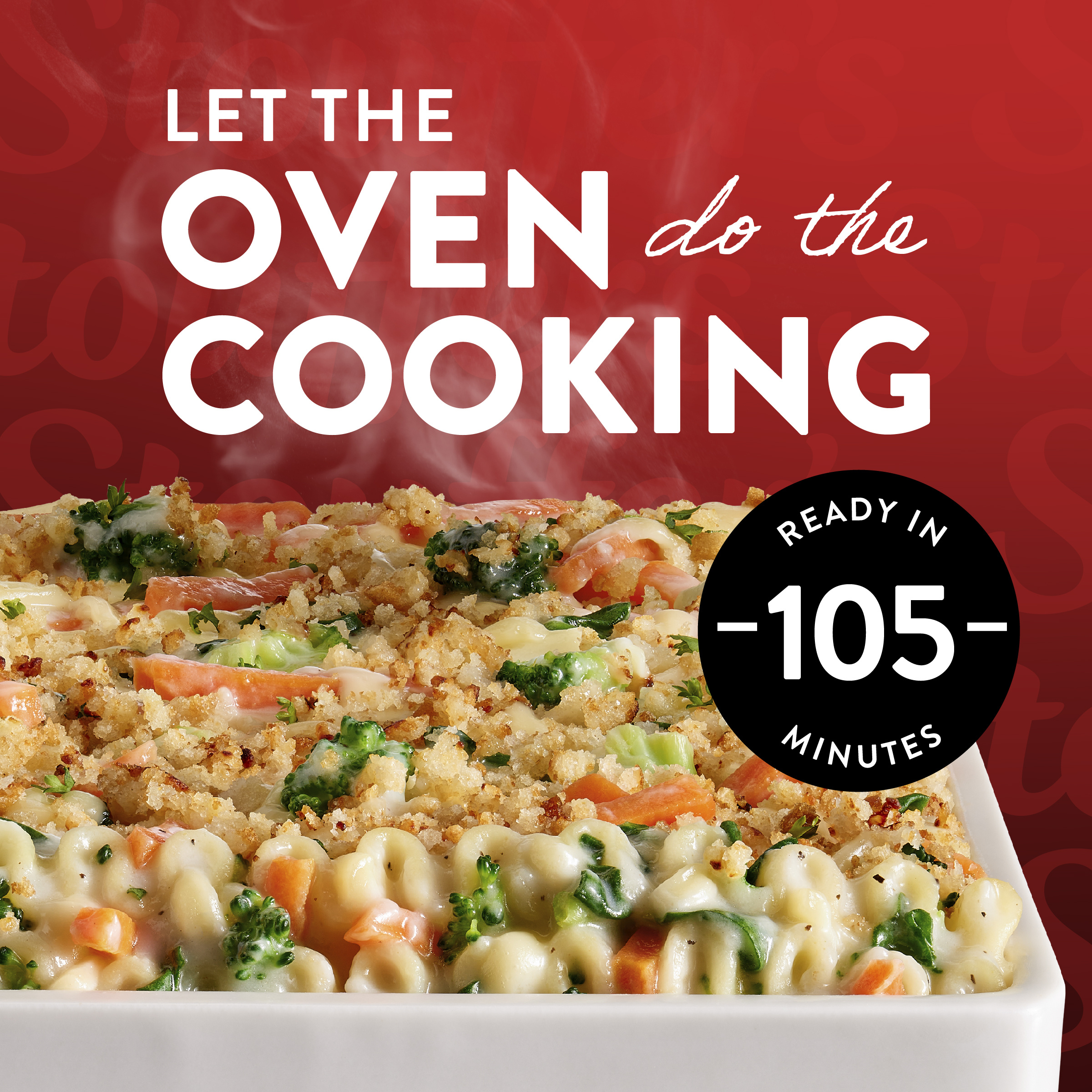 Stouffer's Vegetable Lasagna, Party Size Lasagna, Easy Frozen