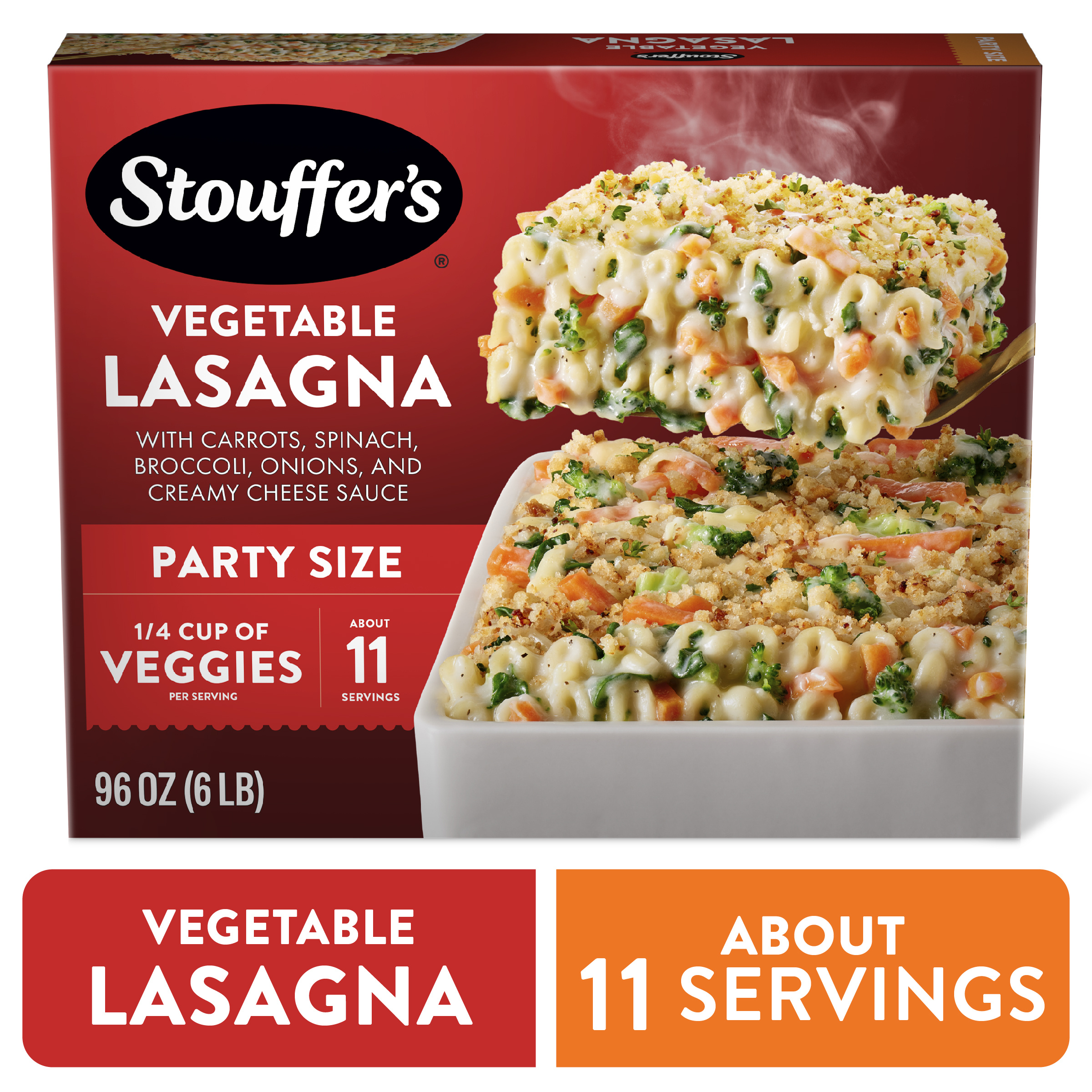 Schuffenecker、LE JARDINIER、海外版超希少レゾネ Stouffer's Vegetable Lasagna, Party Size Lasagna, Easy Frozen