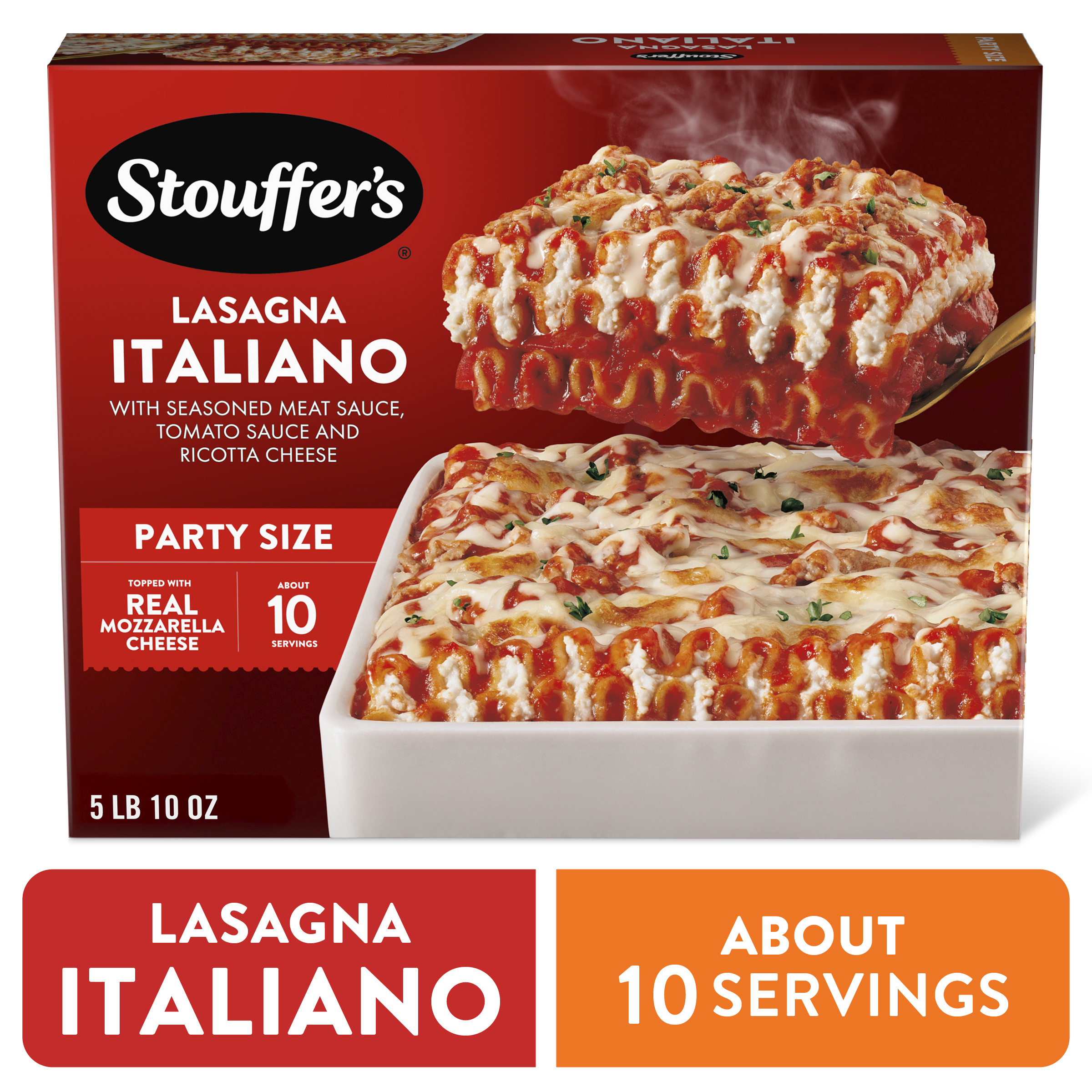 Stouffer's Lasagna Italiano, Party Size Lasagna Frozen Meals