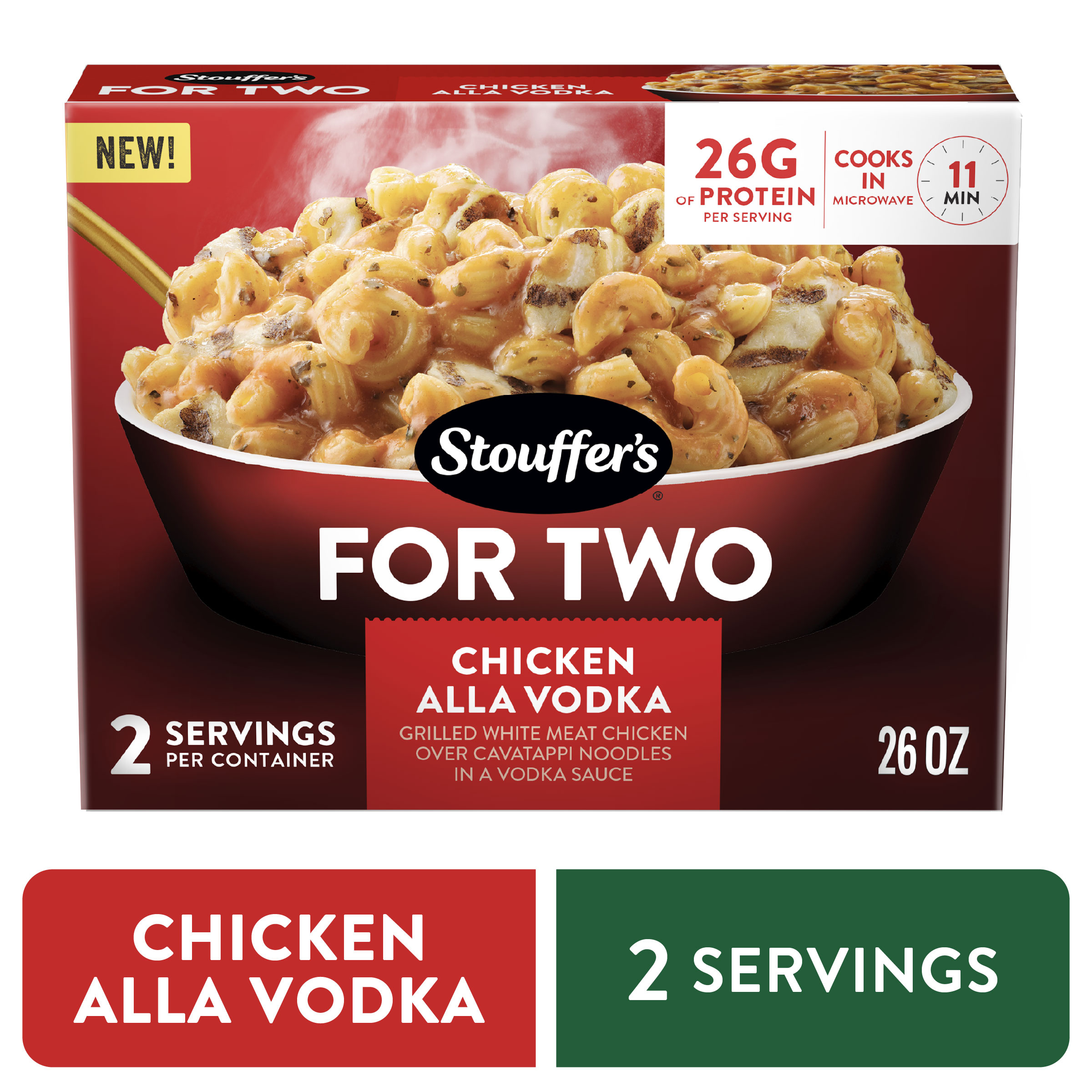 Stouffer's For Two Chicken Alla Vodka, Easy Frozen Meals For Two
