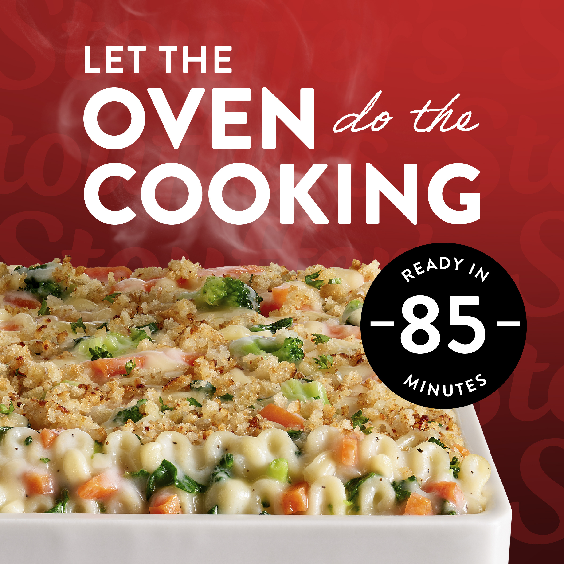 Stouffer's Vegetable Lasagna, Family Size Lasagna, Easy Frozen