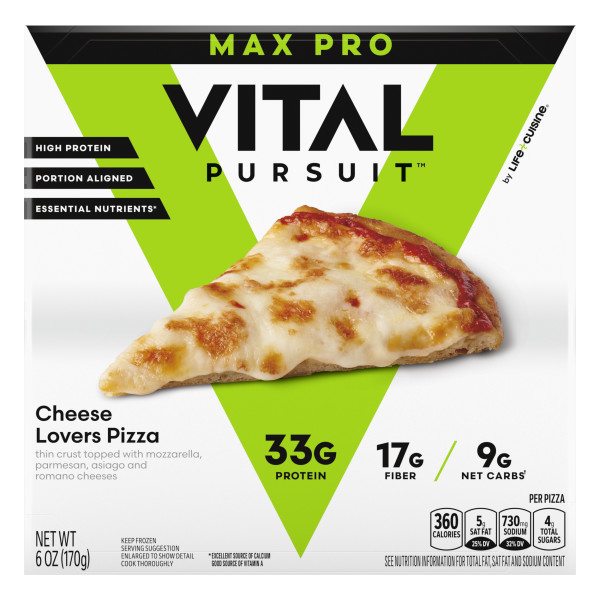 Vital Pursuit Cheese Lovers Frozen Pizza | Giant Eagle | Because