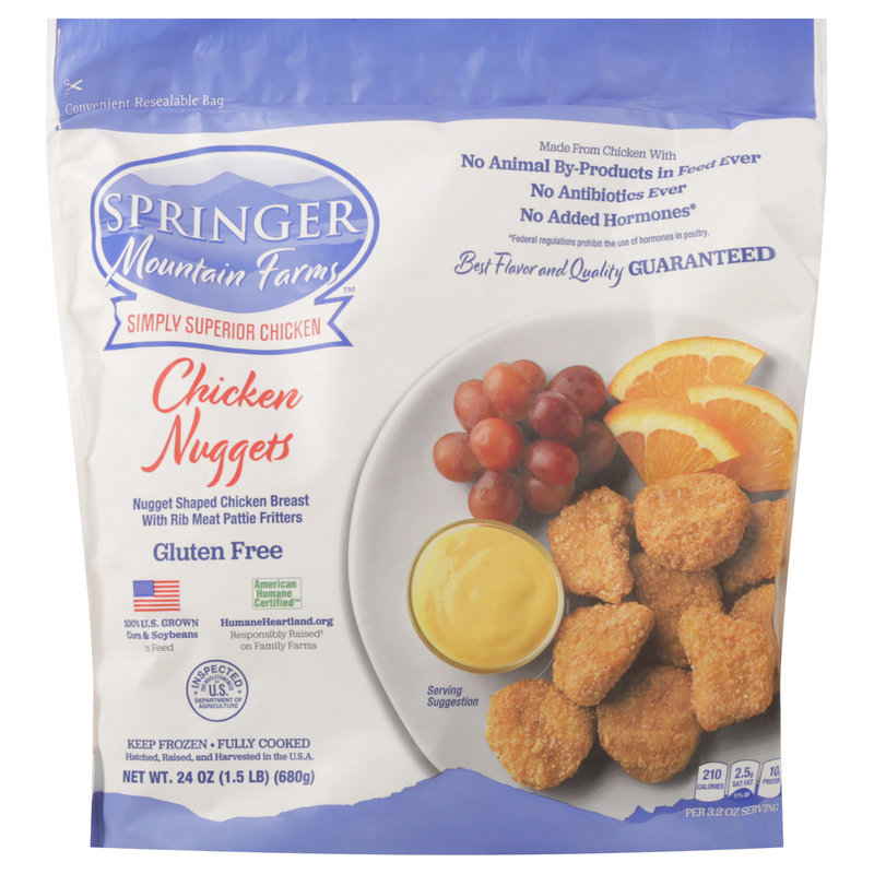 Springer Mountain Chicken Breast Oz Nutrition Information Springer